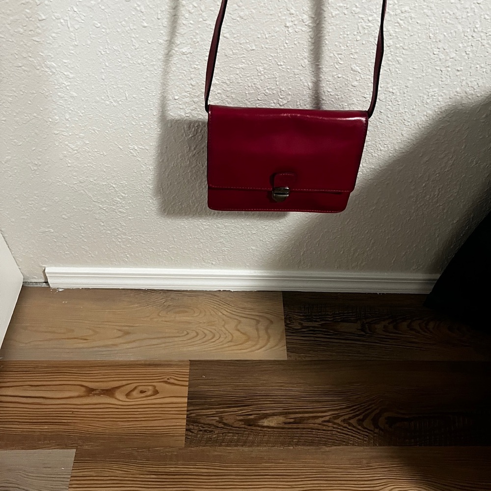 Patricia Nash Red Crossbody Bag - Picture 6 of 7